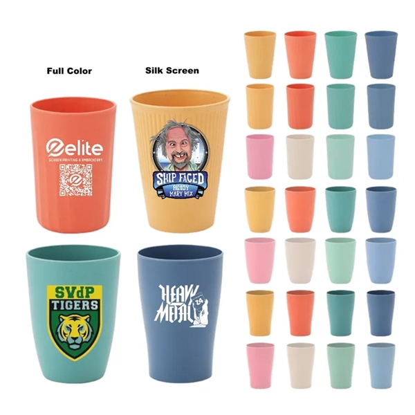 12 oz Wheat Straw Colored Toothbrush Cup Drinking Tumbler - 12 oz Wheat Straw Colored Toothbrush Cup Drinking Tumbler - Image 0 of 16