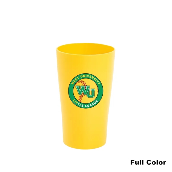 12 oz Wheat Straw Colored Toothbrush Cup Drinking Tumbler - 12 oz Wheat Straw Colored Toothbrush Cup Drinking Tumbler - Image 3 of 16