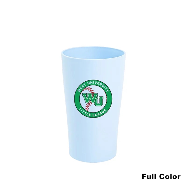 12 oz Wheat Straw Colored Toothbrush Cup Drinking Tumbler - 12 oz Wheat Straw Colored Toothbrush Cup Drinking Tumbler - Image 8 of 16