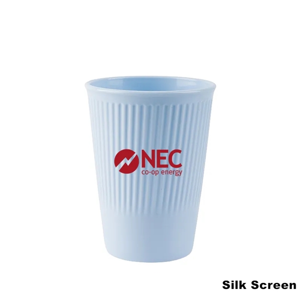 12 oz Wheat Straw Colored Toothbrush Cup Drinking Tumbler - 12 oz Wheat Straw Colored Toothbrush Cup Drinking Tumbler - Image 9 of 16