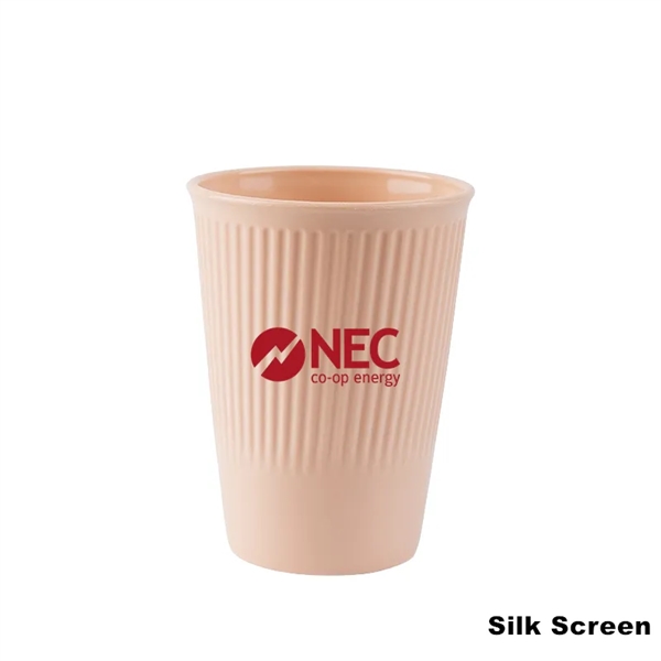 12 oz Wheat Straw Colored Toothbrush Cup Drinking Tumbler - 12 oz Wheat Straw Colored Toothbrush Cup Drinking Tumbler - Image 11 of 16