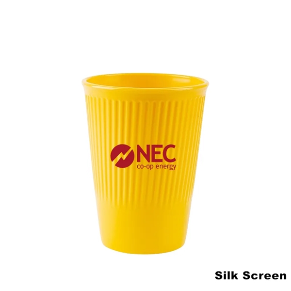 12 oz Wheat Straw Colored Toothbrush Cup Drinking Tumbler - 12 oz Wheat Straw Colored Toothbrush Cup Drinking Tumbler - Image 15 of 16