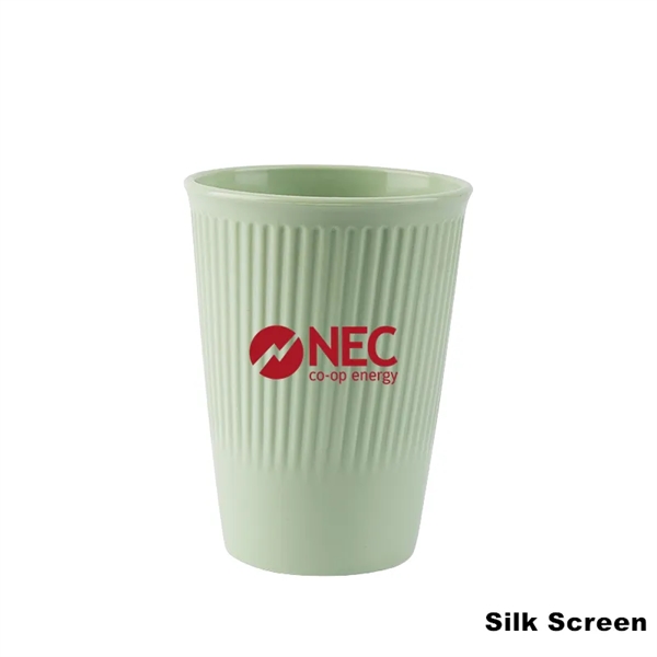 12 oz Wheat Straw Colored Toothbrush Cup Drinking Tumbler - 12 oz Wheat Straw Colored Toothbrush Cup Drinking Tumbler - Image 16 of 16