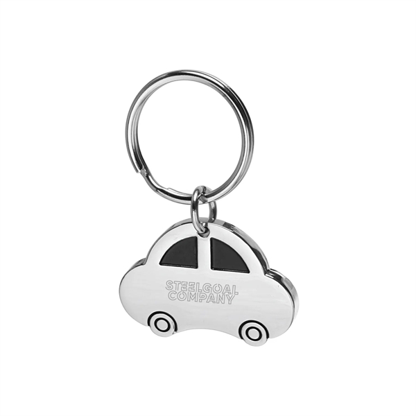 Little Zoom Car Shaped Metal Keychains - Little Zoom Car Shaped Metal Keychains - Image 0 of 0