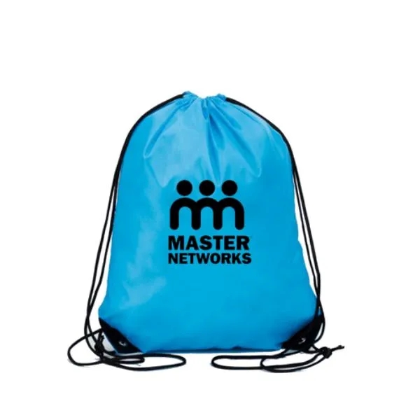 Polyester Drawstring Bag - Polyester Drawstring Bag - Image 1 of 18