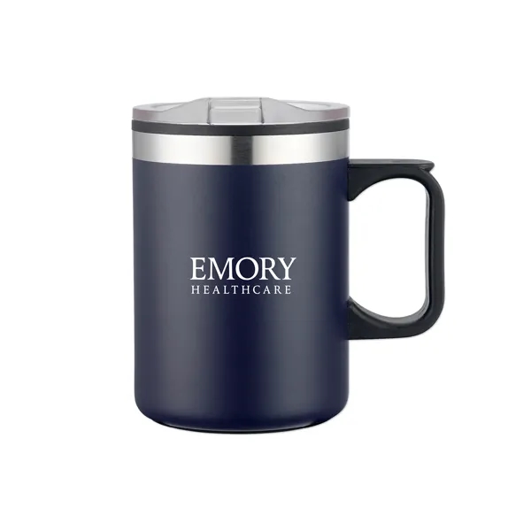 14 Oz. Double Wall Camping Mug with Handle - 14 Oz. Double Wall Camping Mug with Handle - Image 2 of 4