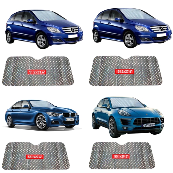 Car Windshield Sun Shade - Car Windshield Sun Shade - Image 3 of 4
