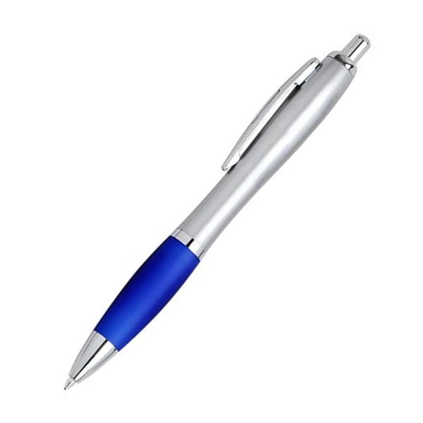 Personalized Office Stationery Push Action Ballpoint Pen - Personalized Office Stationery Push Action Ballpoint Pen - Image 1 of 4