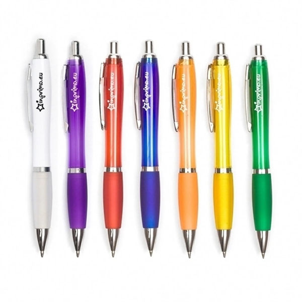 Personalized Office Stationery Push Action Ballpoint Pen - Personalized Office Stationery Push Action Ballpoint Pen - Image 4 of 4