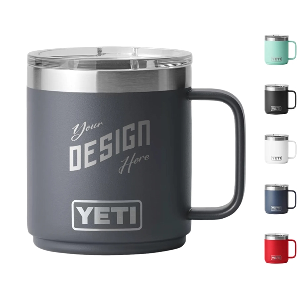 10 Oz YETI® Stainless Steel Insulated Stackable Mug - 10 Oz YETI® Stainless Steel Insulated Stackable Mug - Image 7 of 7