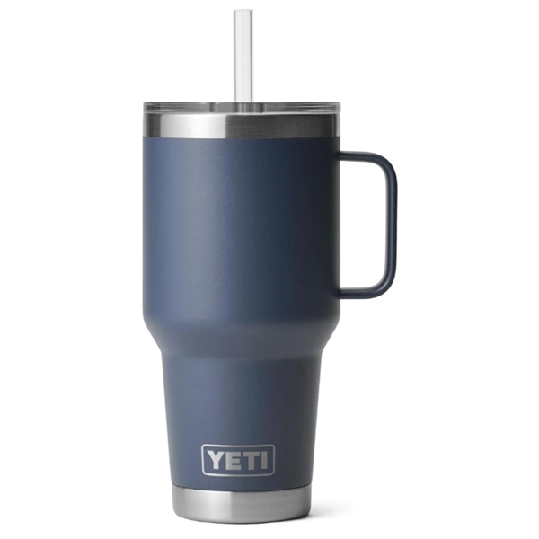 35 Oz YETI® Stainless Steel Insulated Travel Mug W/ Handle - 35 Oz YETI® Stainless Steel Insulated Travel Mug W/ Handle - Image 7 of 8