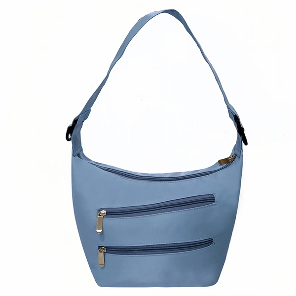 Chic Sustainable Women's Leather Crossbody Satchel - Chic Sustainable Women's Leather Crossbody Satchel - Image 3 of 7