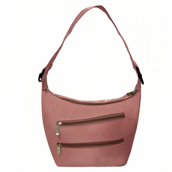 Chic Sustainable Women's Leather Crossbody Satchel - Chic Sustainable Women's Leather Crossbody Satchel - Image 5 of 7