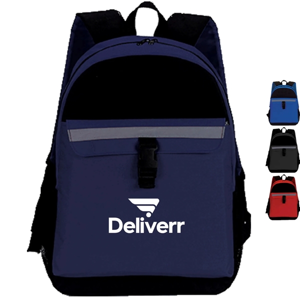 Premium 600D Vital Trek Backpack 12" x 17" x 5"