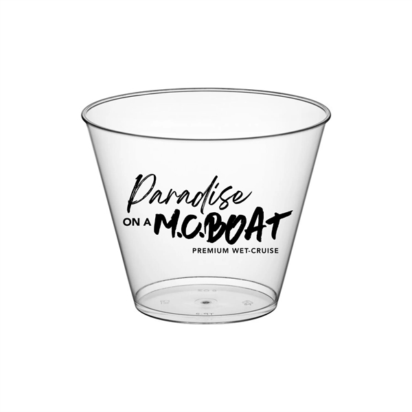 9oz Clear Plastic Cup