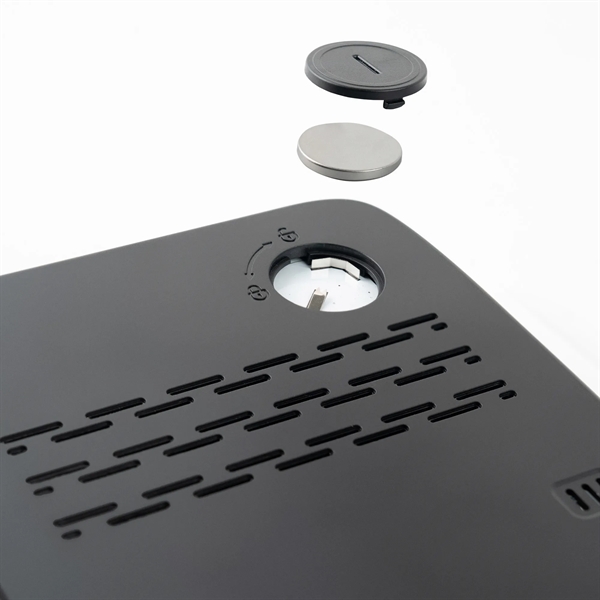 Obelisk, Wireless Charging Phone Stand with Digital Alarm - Obelisk, Wireless Charging Phone Stand with Digital Alarm - Image 6 of 8