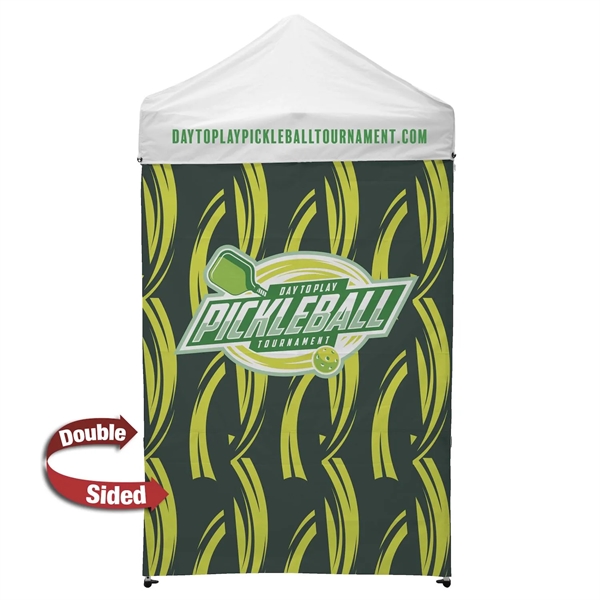 5' Economy Tent Full Wall (Dye Sublimated, Double-Sided) - 5' Economy Tent Full Wall (Dye Sublimated, Double-Sided) - Image 2 of 2