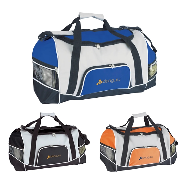 Tri-Pocket Sport Duffel - Tri-Pocket Sport Duffel - Image 8 of 9