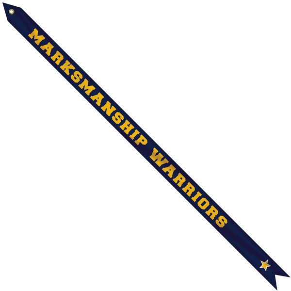 2 1/4" x 48" Custom Printed Nylon Streamer - 2 1/4" x 48" Custom Printed Nylon Streamer - Image 0 of 2