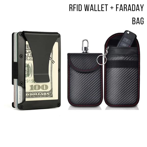 RFID Wallet + FARADAY BAG GIFT SET - RFID Wallet + FARADAY BAG GIFT SET - Image 10 of 10