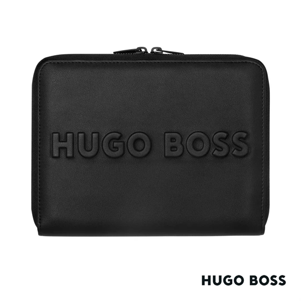 Hugo Boss® Label A5 Conference Zip Folder - Hugo Boss® Label A5 Conference Zip Folder - Image 1 of 1