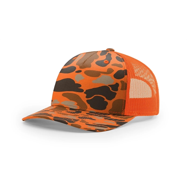 Richardson Printed Five-panel Trucker Cap - Richardson Printed Five-panel Trucker Cap - Image 2 of 33