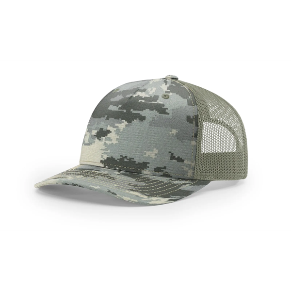 Richardson Printed Five-panel Trucker Cap - Richardson Printed Five-panel Trucker Cap - Image 4 of 33