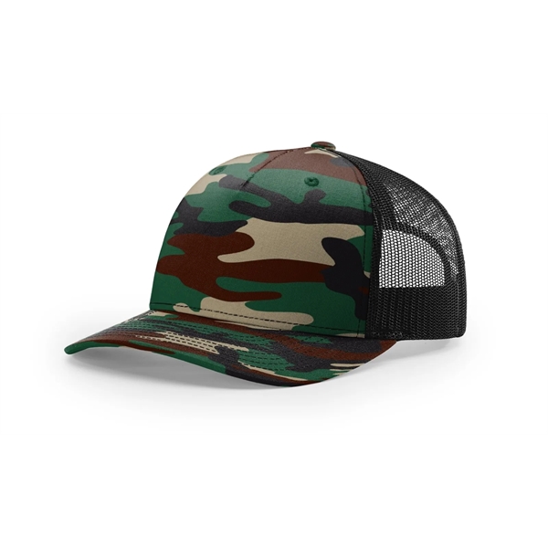 Richardson Printed Five-panel Trucker Cap - Richardson Printed Five-panel Trucker Cap - Image 5 of 33