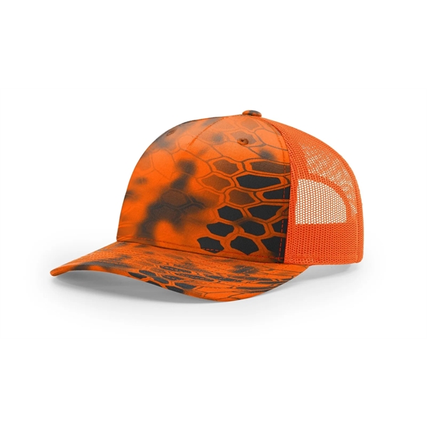 Richardson Printed Five-panel Trucker Cap - Richardson Printed Five-panel Trucker Cap - Image 9 of 33