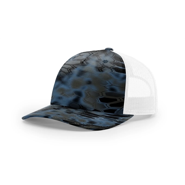 Richardson Printed Five-panel Trucker Cap - Richardson Printed Five-panel Trucker Cap - Image 11 of 33