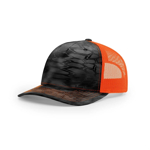 Richardson Printed Five-panel Trucker Cap - Richardson Printed Five-panel Trucker Cap - Image 13 of 33