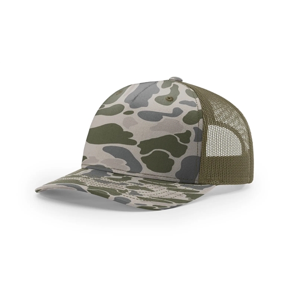 Richardson Printed Five-panel Trucker Cap - Richardson Printed Five-panel Trucker Cap - Image 16 of 33