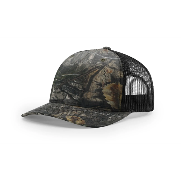 Richardson Printed Five-panel Trucker Cap - Richardson Printed Five-panel Trucker Cap - Image 18 of 33