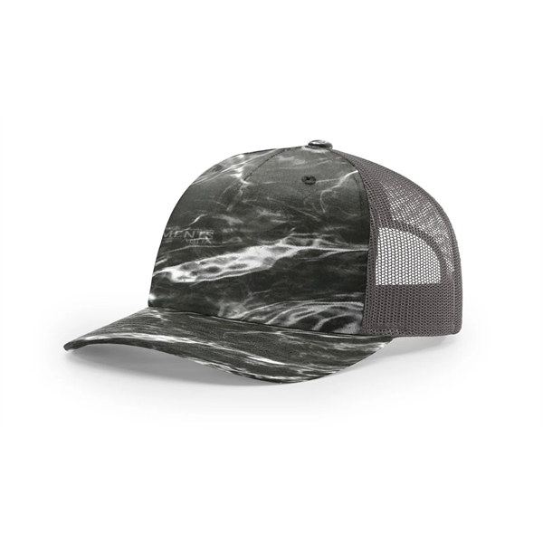 Richardson Printed Five-panel Trucker Cap - Richardson Printed Five-panel Trucker Cap - Image 19 of 33
