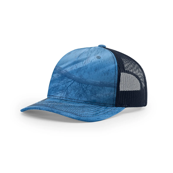 Richardson Printed Five-panel Trucker Cap - Richardson Printed Five-panel Trucker Cap - Image 27 of 33