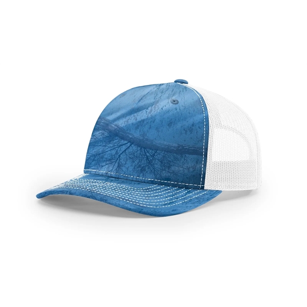 Richardson Printed Five-panel Trucker Cap - Richardson Printed Five-panel Trucker Cap - Image 28 of 33