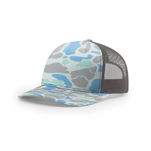 Richardson Printed Five-panel Trucker Cap - Richardson Printed Five-panel Trucker Cap - Image 33 of 33