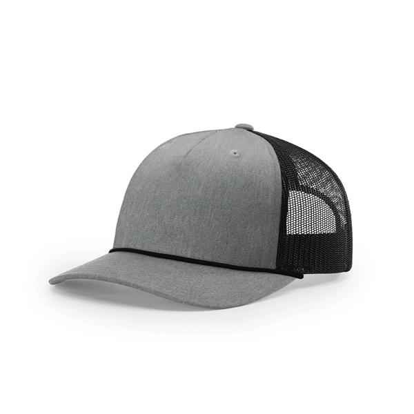 Richardson Trucker Cap with Rope - Richardson Trucker Cap with Rope - Image 4 of 10