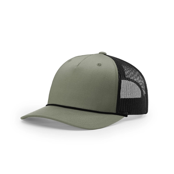 Richardson Trucker Cap with Rope - Richardson Trucker Cap with Rope - Image 7 of 10