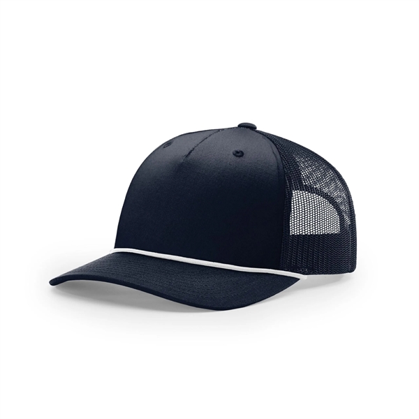 Richardson Trucker Cap with Rope - Richardson Trucker Cap with Rope - Image 8 of 10