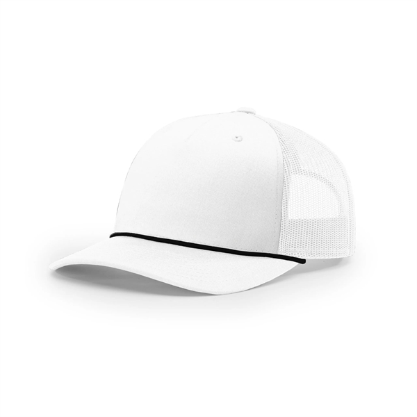 Richardson Trucker Cap with Rope - Richardson Trucker Cap with Rope - Image 9 of 10