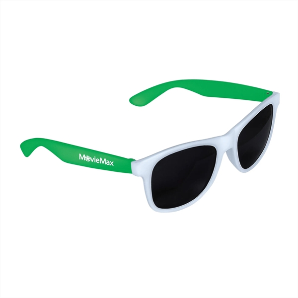 Two-Tone White Frame Sunglasses - Two-Tone White Frame Sunglasses - Image 1 of 1