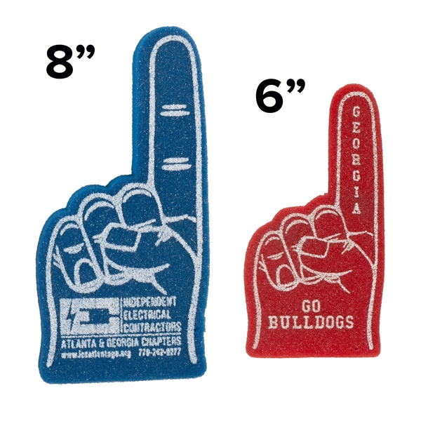 8" Classic #1 Foam Mini Finger - 8" Classic #1 Foam Mini Finger - Image 2 of 14