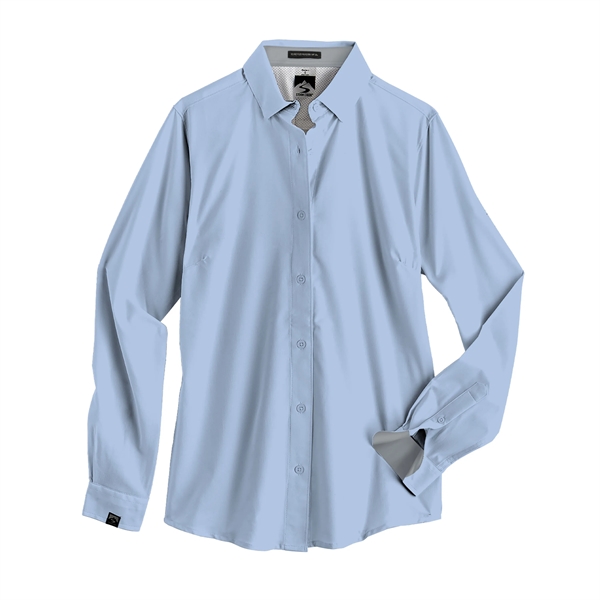 Women's Influencer Solid Woven Shirt - Women's Influencer Solid Woven Shirt - Image 5 of 17
