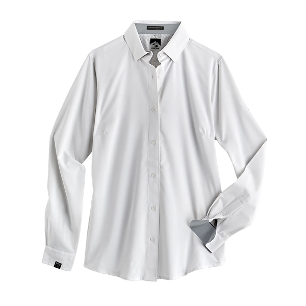 Women's Influencer Solid Woven Shirt - Women's Influencer Solid Woven Shirt - Image 17 of 17