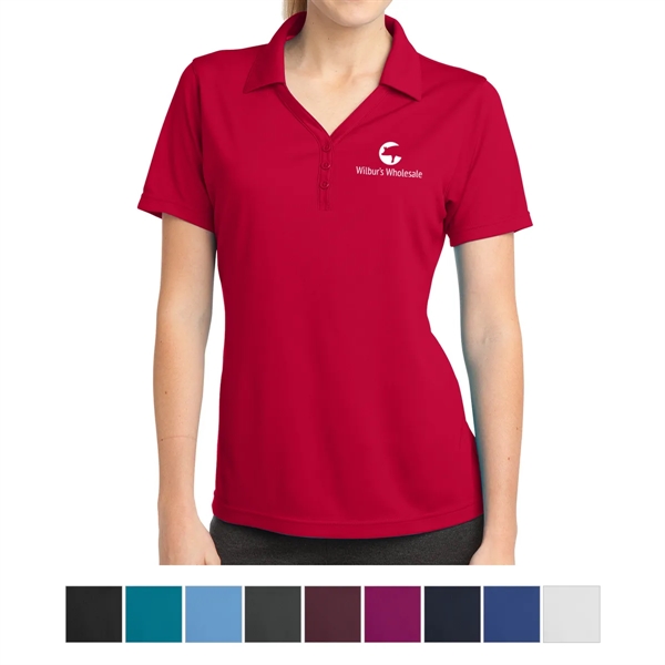 Sport-Tek® Ladies' PosiCharge® Micro-Mesh Polo - Sport-Tek® Ladies' PosiCharge® Micro-Mesh Polo - Image 0 of 10