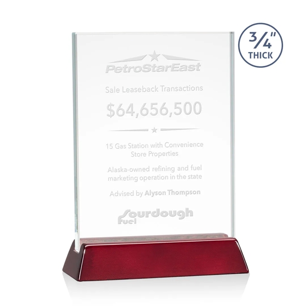 Walkerton Award - Starfire/Rosewood (Vert) - Walkerton Award - Starfire/Rosewood (Vert) - Image 8 of 9