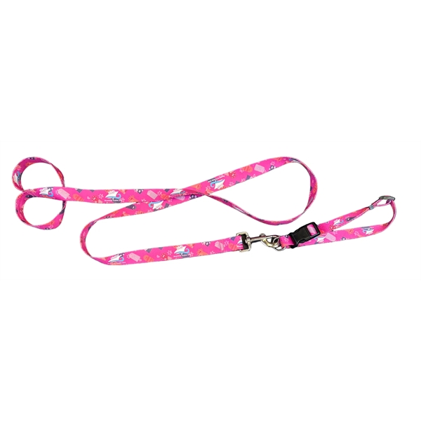 Large - Extra Large: 3/4" Wide Dye-Sub Pet Leash - Imported - Large - Extra Large: 3/4" Wide Dye-Sub Pet Leash - Imported - Image 7 of 8
