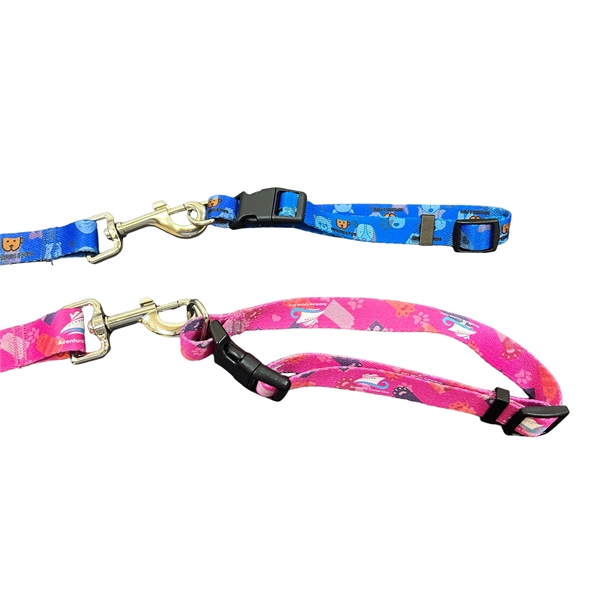 Extra Small - Medium: 5/8" Wide Dye-Sub Pet Collar -Imported - Extra Small - Medium: 5/8" Wide Dye-Sub Pet Collar -Imported - Image 1 of 2