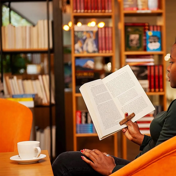 Wooden Thumb Book Page Holder Gifts For Readers - Wooden Thumb Book Page Holder Gifts For Readers - Image 3 of 3